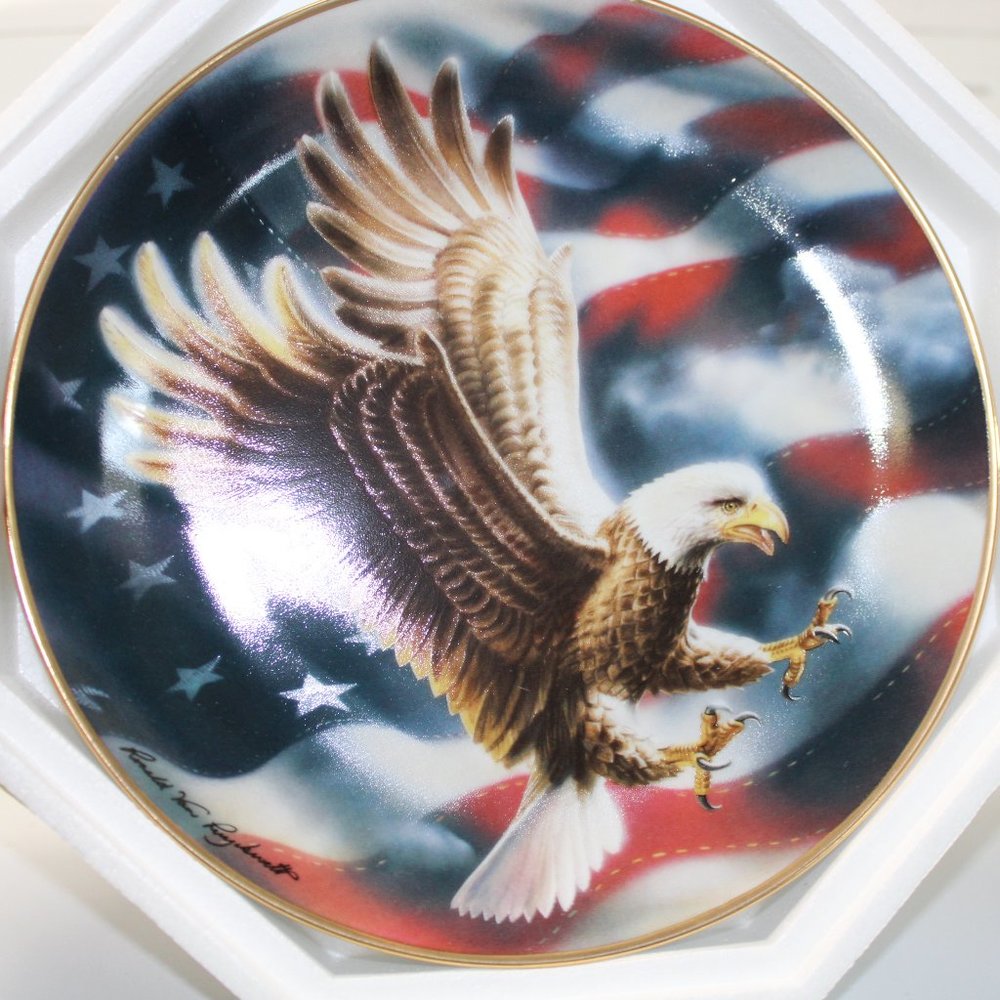 1 edition American eagle collectables Plate